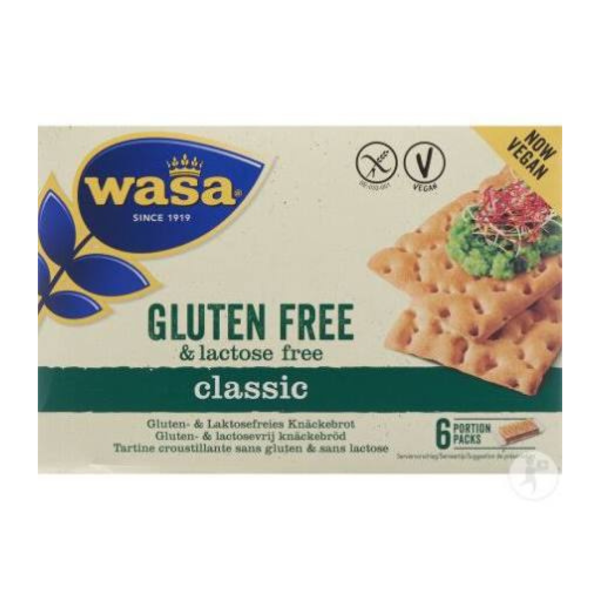 Pane croccante Wasa senza glutine